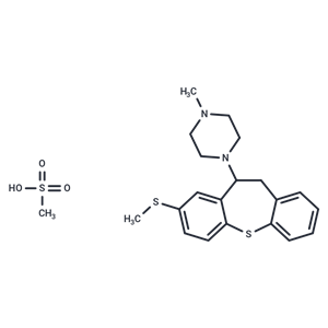 化合物 Methiothepin methanesulfonate,Methiothepin methanesulfonate