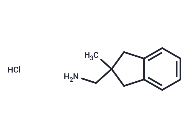 (2-methyl-2,3-dihydro-1H-inden-2-yl)methanamine 盐酸盐,(2-methyl-2,3-dihydro-1H-inden-2-yl)methanamine HCl