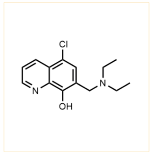 5-Chloro-7-[(diethylamino)methyl]-8-quinolinol,5-Chloro-7-[(diethylamino)methyl]-8-quinolinol