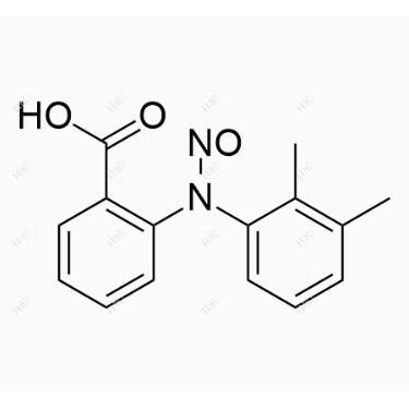 N-亚硝基甲芬那酸,2-((2,3-dimethylphenyl)(nitroso)amino)benzoic acid