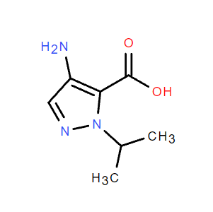 4-氨基-1-(异丙基)-1H-吡唑-5-羧酸,4-Amino-1-(propan-2-yl)-1H-pyrazole-5-carboxylic acid
