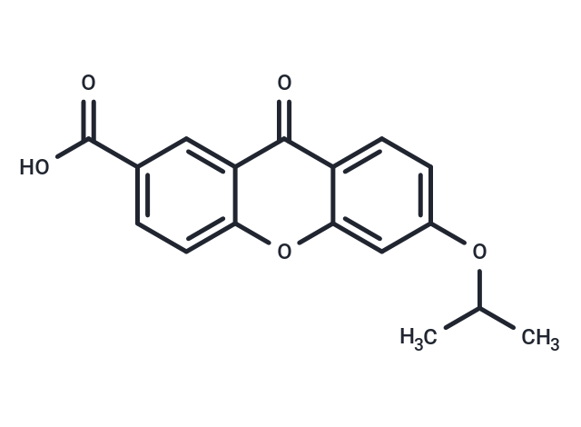 6-异丙氧基-9-氧代氧杂蒽-2-羧酸,AH 6809