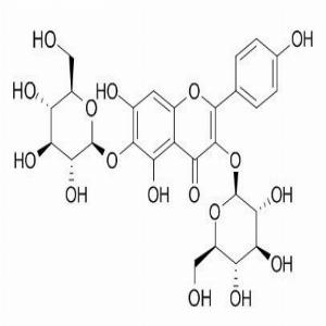 6-羟基山奈酚-3,6-二-O-葡萄糖苷,6-Hydroxykaempferol 3,6-diglucoside
