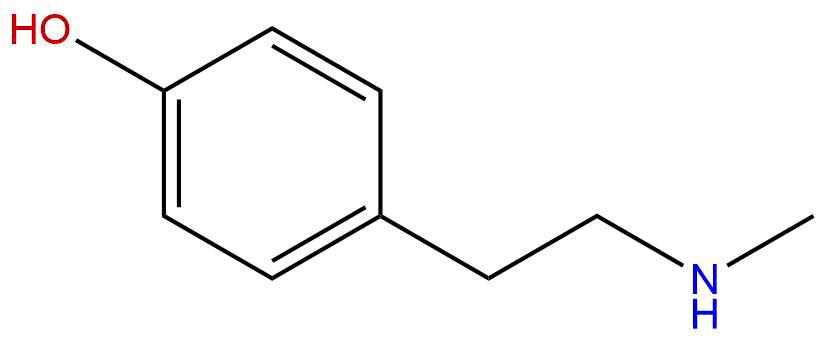 N-甲基酪胺,N-Methyltyramine