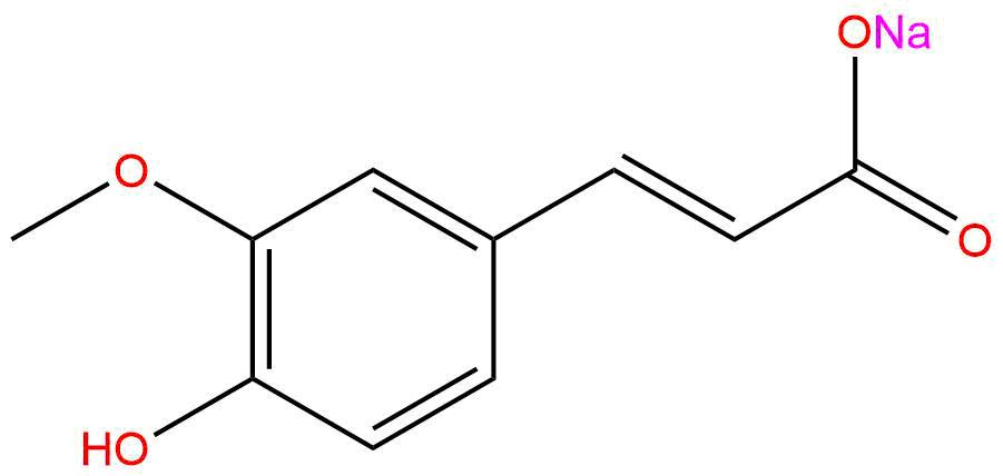 阿魏酸钠,Sodium ferulic