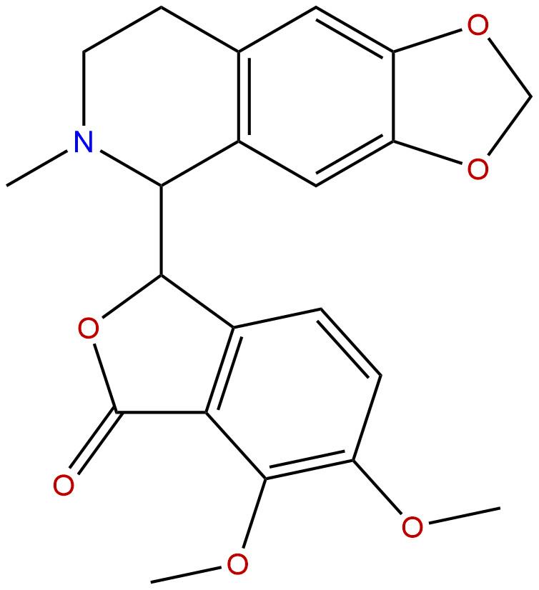 北美黄连碱,Hydrastine