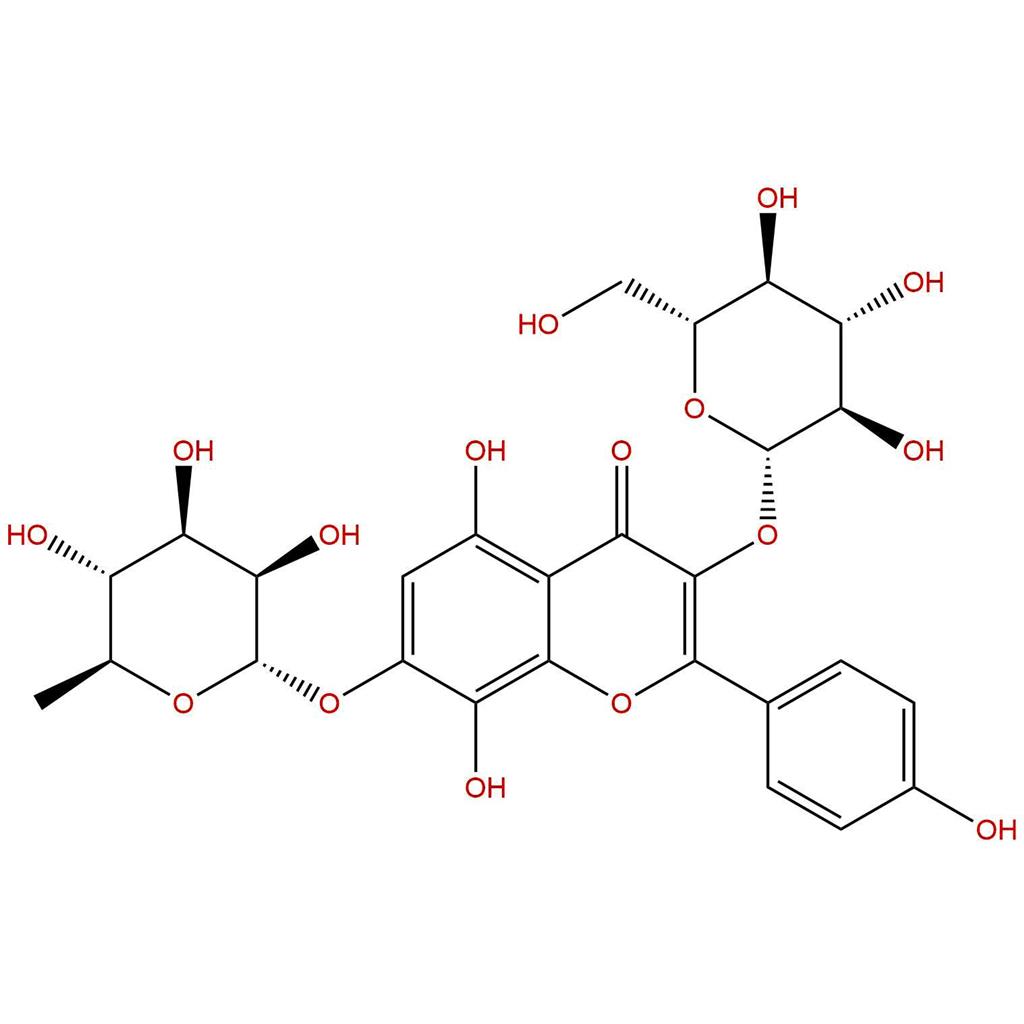 草质素-3-O-β-D-吡喃葡萄糖-7-O-α-L-鼠李糖苷,Sinocrassoside C1