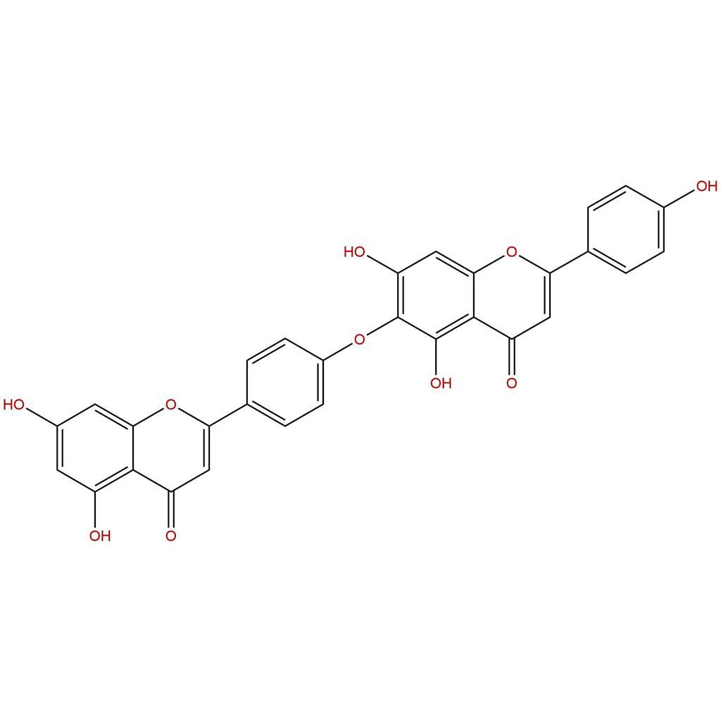 扁柏双黄酮,Hinokiflavone