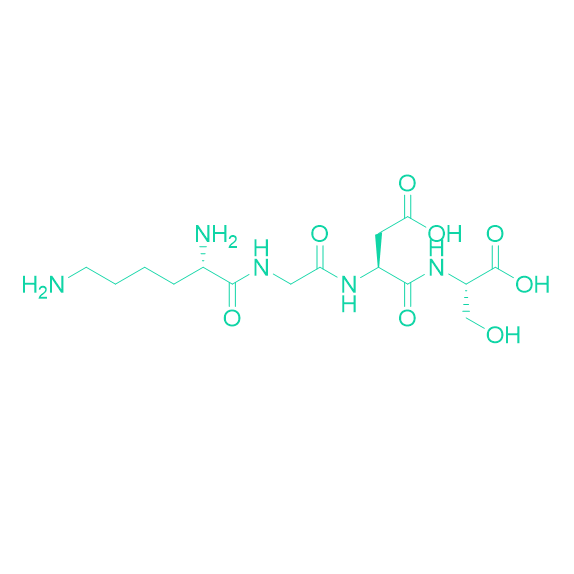 靶向肽K-G-D-S,H-Lys-Gly-Asp-Ser-OH