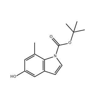 5-羟基-7-甲基-1H-吲哚-1-羧酸叔丁酯