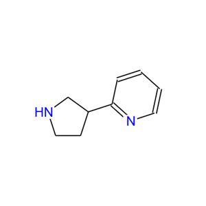 2-吡咯烷-3-吡啶,2-Pyrrolidin-3-yl-pyridine