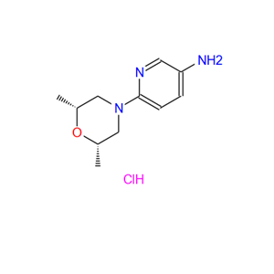6-((2R,6S)-2,6-二甲基吗啉代)吡啶-3-胺盐酸盐,6-((2R,6S)-2,6-dimethylmorpholino)pyridin-3-amine hydrochloride
