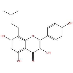 8-异戊烯基山奈酚，8-Prenylkaempferol，28610-31-3