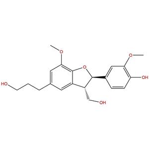7R,8S-二氢去氢双松柏醇，7R,8S-Dihydrodehydrodiconiferyl alcohol，126253-41-6