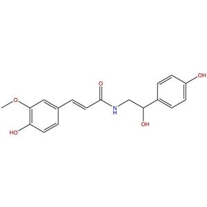 N-阿魏酰真蛸胺,Octopamine, N-feruloyl-