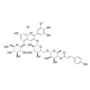 矮牵牛素-3-O-芸香糖苷(反-对香豆酰)-5-O-葡萄糖苷，Petunidin 3-Rutinoside(Trans-p-coumarin)-5- glucoside，69915-09-9
