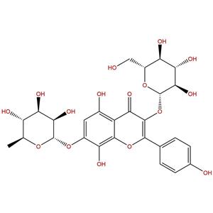 草质素-3-O-β-D-吡喃葡萄糖-7-O-α-L-鼠李糖苷，Sinocrassoside C1，909803-26-5
