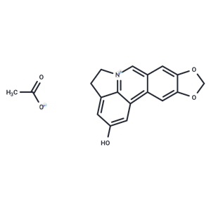 化合物Lycobetaine acetate|T8335|TargetMol