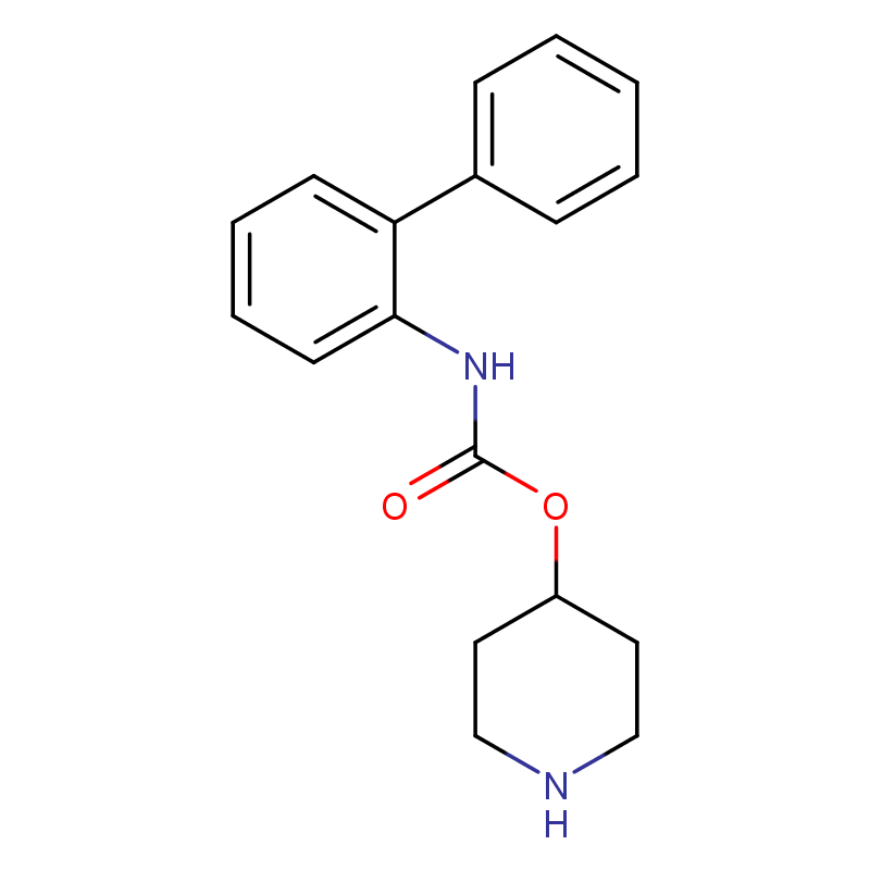 哌啶-4-基[1,1-联苯]-2-氨基甲酸酯,Piperidin-4-yl [1,1'-biphenyl]-2-ylcarbamate