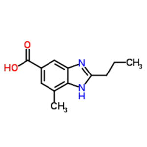 2-正丙基-4-甲基-6-羧基苯并咪唑,4-Methyl-2-n-propyl-1H-benzimidazole-6-carboxylic acid