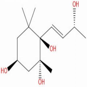 大柱香波龙烯四醇,Megastigm-7-ene-3,5,6,9-tetraol