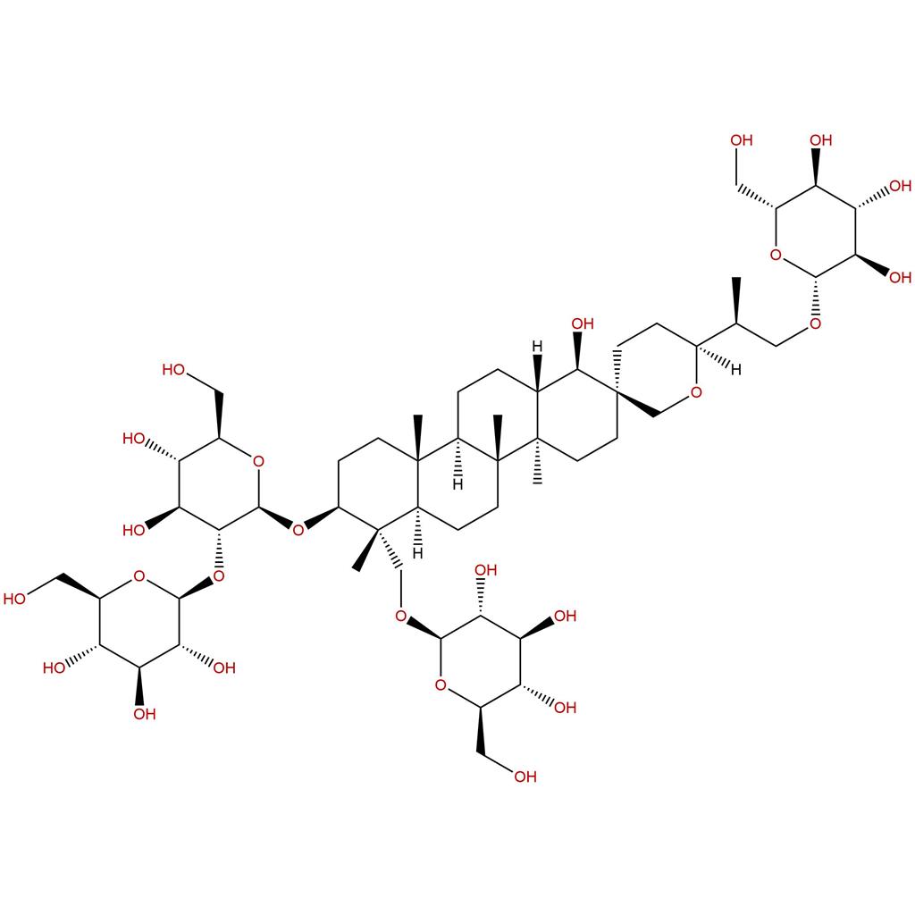 凤仙萜四醇苷K,Hosenkoside K