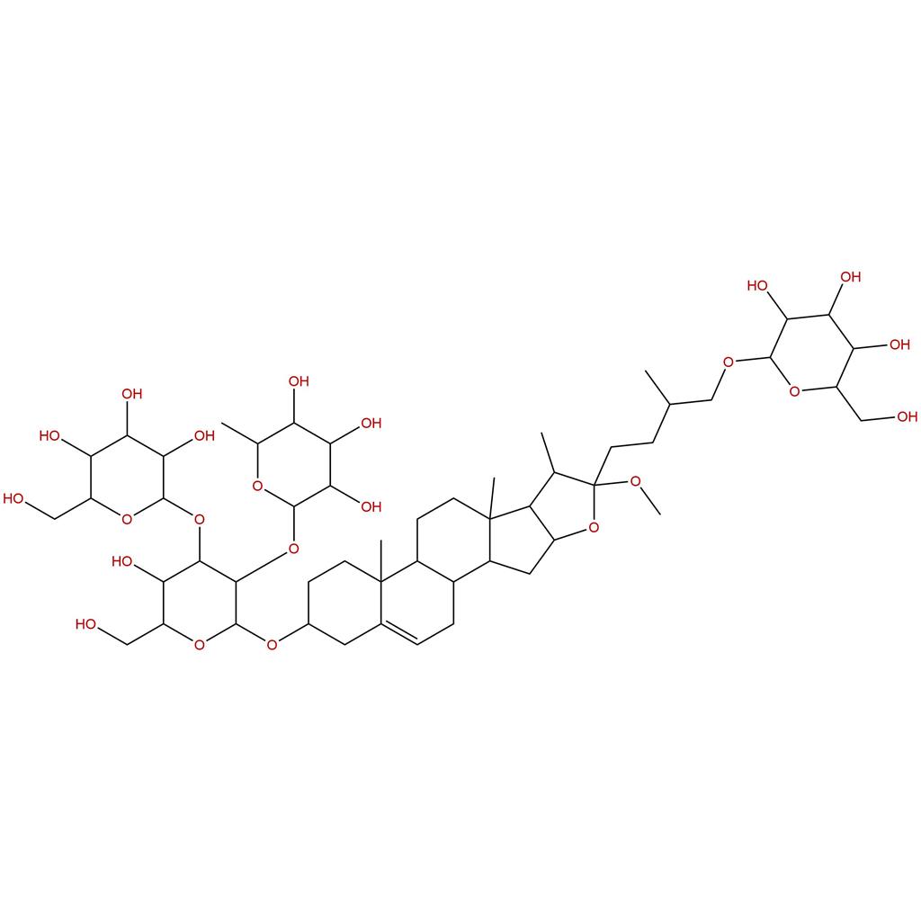 甲基原纤细薯蓣皂苷,Methylprotogracillin