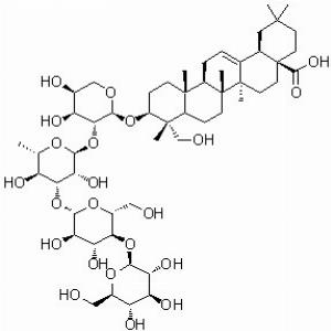 灰毡毛忍冬次皂苷乙,Macranthoside B