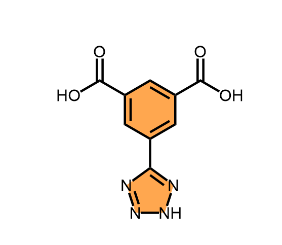 5-(1H-四唑-5-基)间苯二甲酸,1,3-Benzenedicarboxylic acid, 5-(2H-tetrazol-5-yl)-