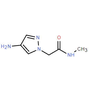 2-(4-氨基-1H-吡唑-1-基)-N-甲基乙酰胺,2-(4-Amino-1H-pyrazol-1-yl)-N-methylacetamide