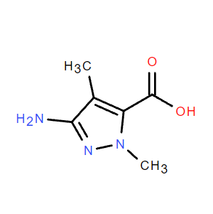 3-氨基-1,4-二甲基-1H-吡唑-5-羧酸,3-Amino-1,4-dimethyl-1H-pyrazole-5-carboxylic acid
