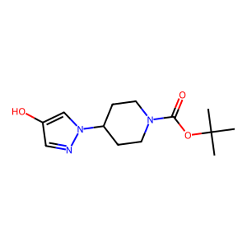 4-(4-羟基-1H-吡唑-1-基)哌啶-1-羧酸叔丁酯,tert-butyl 4-(4-hydroxy-1H-pyrazol-1-yl)piperidine-1-carboxylate