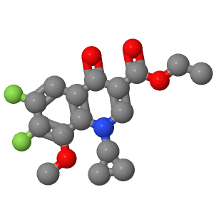 1-环丙基-6,7-二氟-8-甲氧基-4-氧基-1,4-二羟基喹啉-3-羧酸乙酯,Ethyl 1-cyclopropyl-6,7-difluoro-8-methoxy-4-oxo-1,4-dihydroquinoline-3-carboxylate
