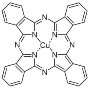 酞菁铜(II),Copper(II) phthalocyanine