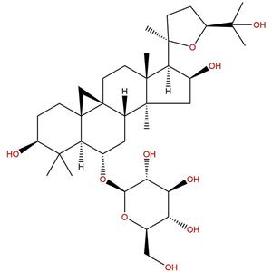 环黄芪醇葡萄糖苷,Cycloastragenol-6-O-β-D-glucoside