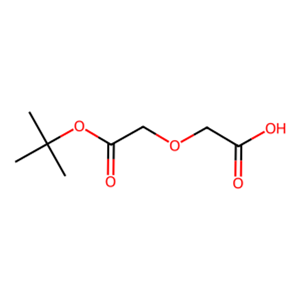 2-(2-叔丁氧基)-2-氧代乙氧基)乙酸,2-(2-(tert-butoxy)-2-oxoethoxy)acetic acid
