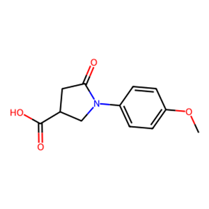 1-(4-甲氧基苯基)-5-氧代吡咯烷-3-羧酸,1-(4-methoxyphenyl)-5-oxopyrrolidine-3-carboxylic acid