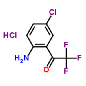 4-氯-2-(三氟乙酰基)苯胺盐酸盐水合物；173676-59-0