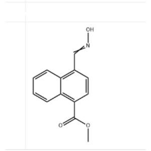 4-[(羟基亚氨基)甲基]-1-萘甲酸甲酯,methyl 4-[(hydroxyimino)methyl]-1-naphthalenecarboxylate