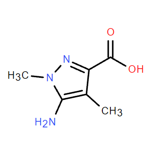 5-氨基-1,4-二甲基-1H-吡唑-3-羧酸,5-Amino-1,4-dimethyl-1H-pyrazole-3-carboxylic acid