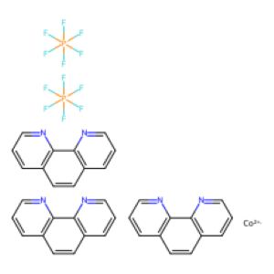 三(1,10-菲咯啉)钴(II)二(六氟磷酸)盐,Tris(1,10-phenanthroline)cobalt(II) bis(hexafluorophosphate)