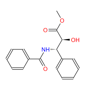 (2R,3S)-3-苯甲酰氨基-2-羟基-3-苯基丙酸甲酯,Methyl (2R,3S)-3-(benzoylamino)-2-hydroxy-3-phenylpropanoate