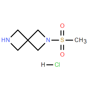 2-(甲磺酰基)-2,6-二氮杂螺[3.3]庚烷盐酸盐,2-(Methylsulfonyl)-2,6-diazaspiro[3.3]heptane hydrochloride
