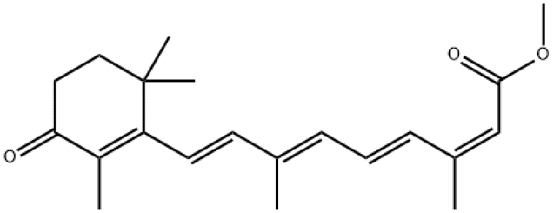 Methyl 13-cis-4- oxoretinoate