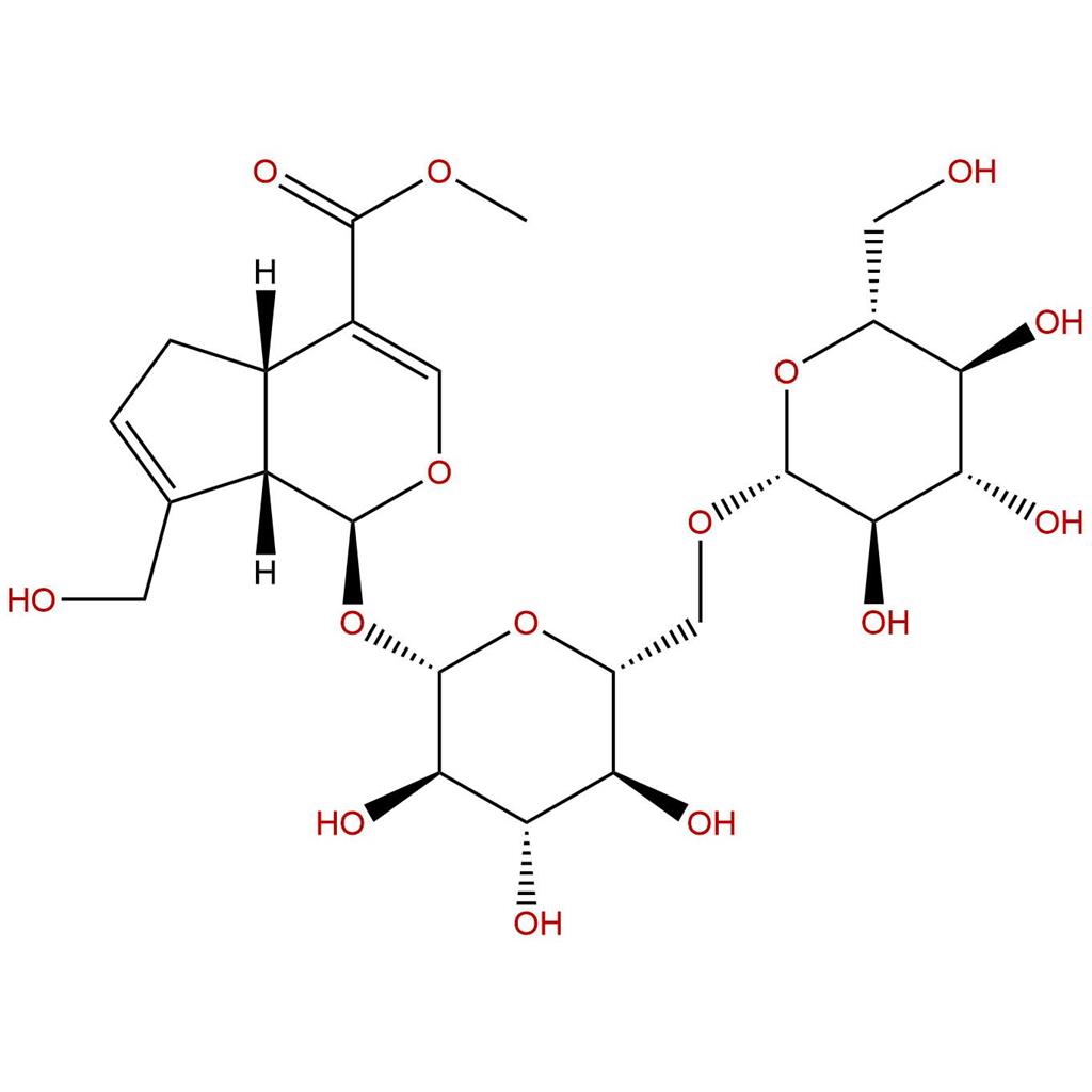 京尼平龙胆双糖苷,Genipin 1-O-beta-D-gentiobioside