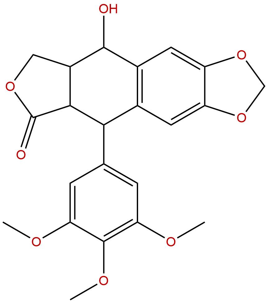苦鬼臼毒素,Picropodophyllotoxin