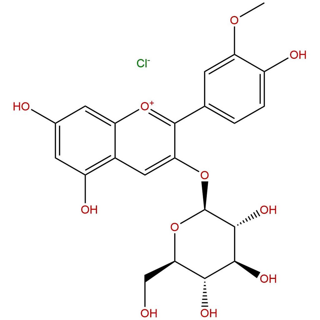 氯化芍药素-3-O-葡萄糖苷,Peonidin-3-O-glucoside chloride