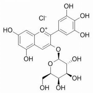 氯化飞燕草素-3-O-半乳糖苷,Delphinidin-3-O-galactoside chloride
