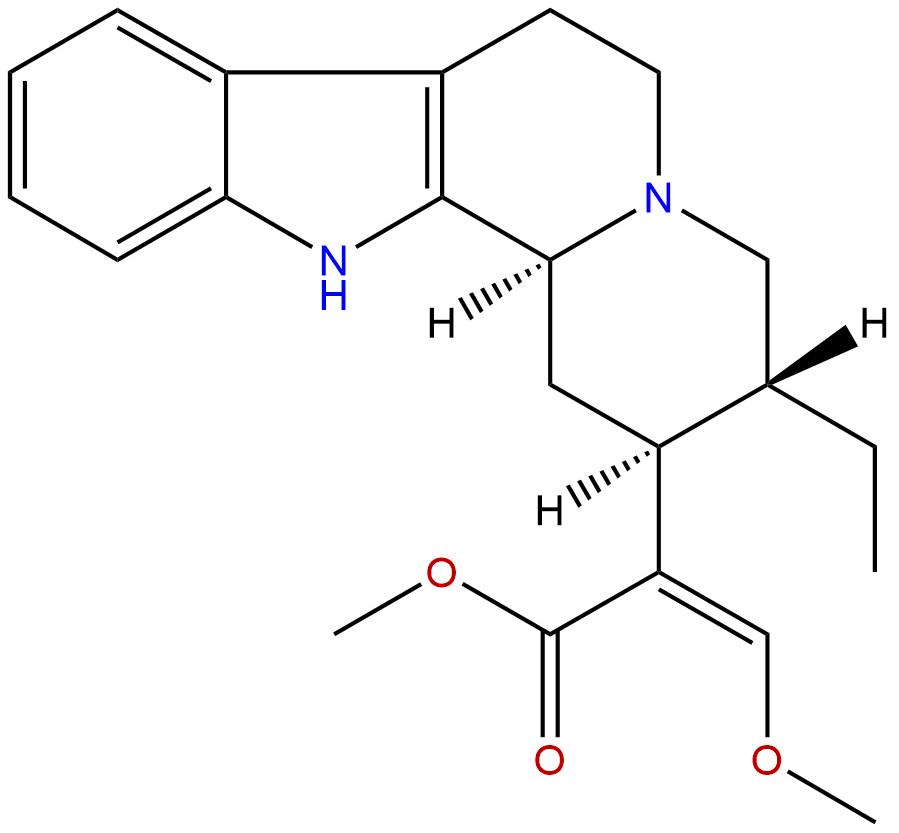 毛钩藤碱,Hirsutine