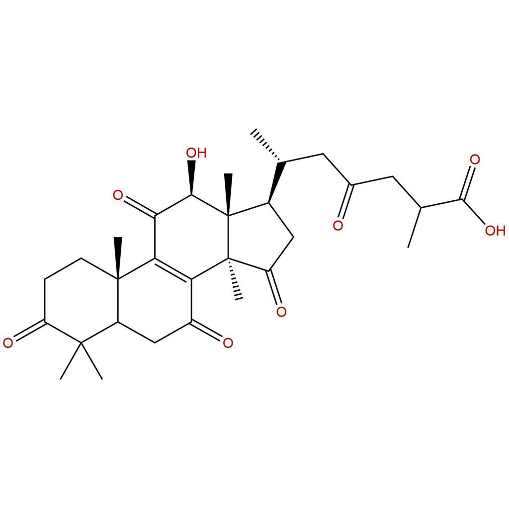 去乙酰基灵芝酸F,Ganoderic acid F, deacetyl-